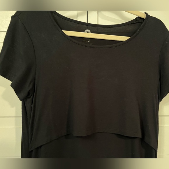 Kindred Bravely Eleanora Bamboo Nursing Dress Black Small - Picture 3 of 4